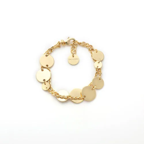 Unoaerre Bracciale Con Medagliette Dorato