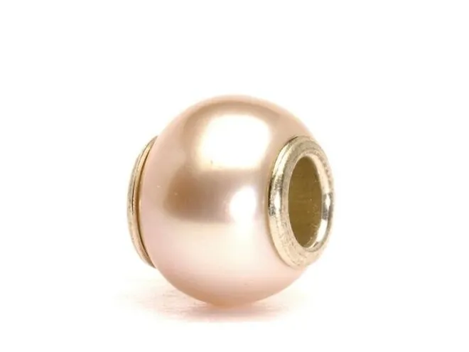 Trollbeads Bead Perla Rosa