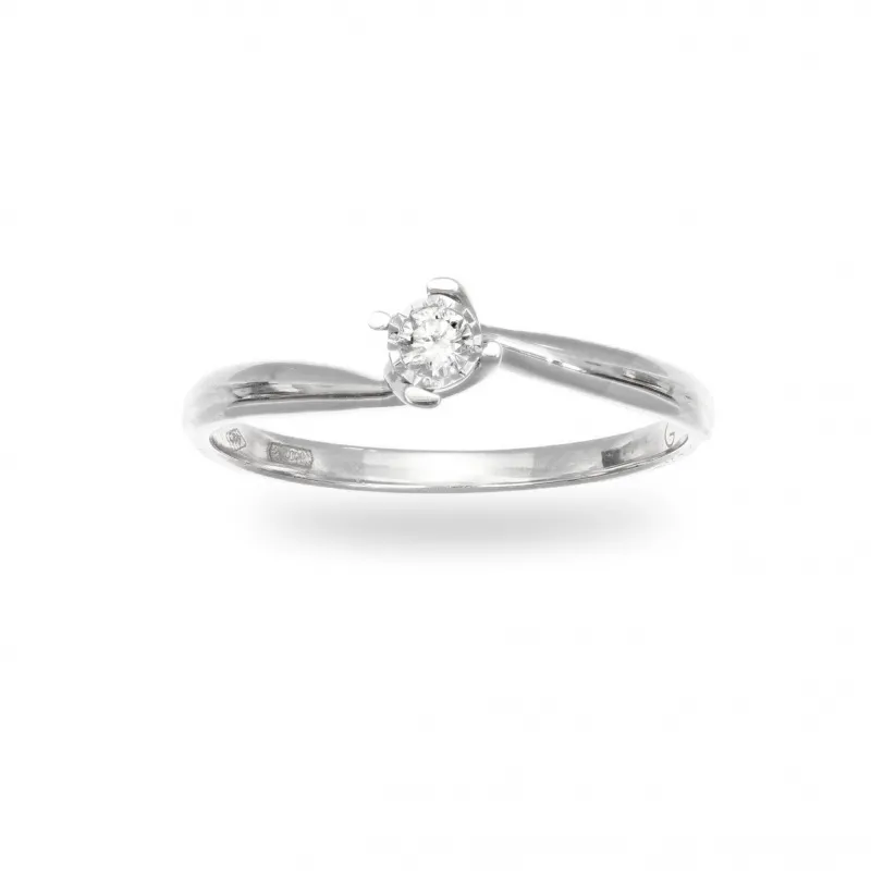 Anello Valentino Toodiamond Oro 375 ct 0,06