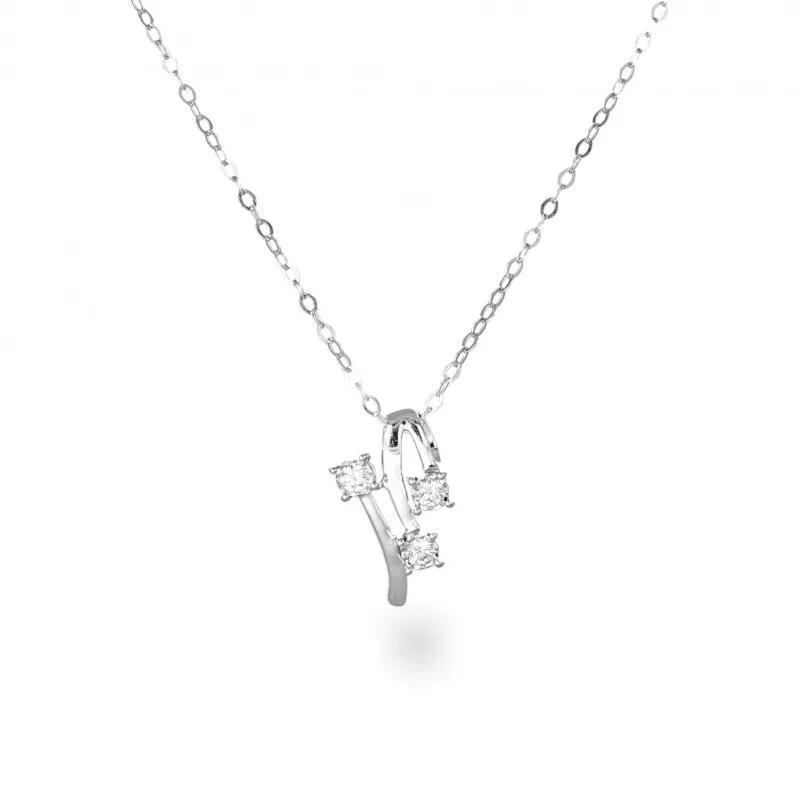 Collier Trilogy Toodiamond Oro 375 ct 0.12