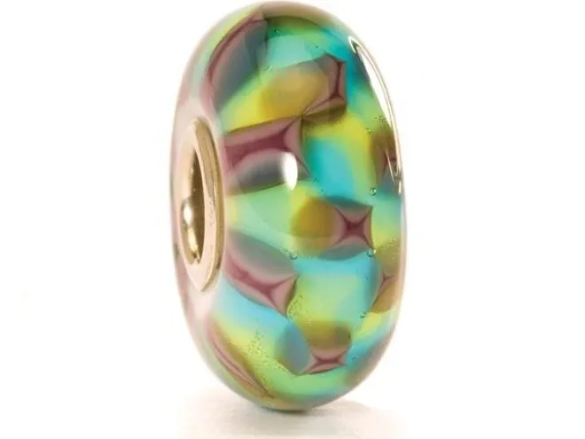 Bead Scacchi Viola/Turchese