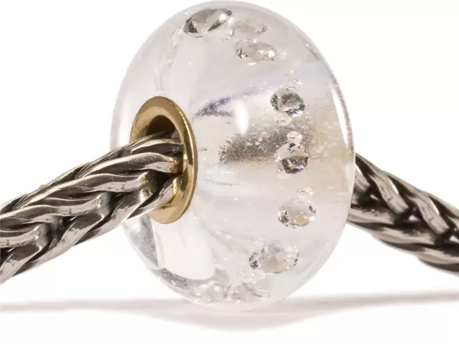 Trollbeads Bead Diamante Con Oro