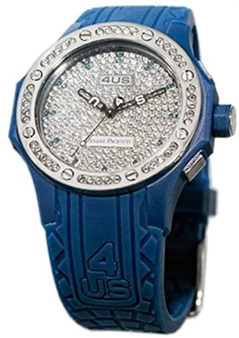 4US Cesare Paciotti Time Style T4SW062 Orologio Unisex in Silicone Blu