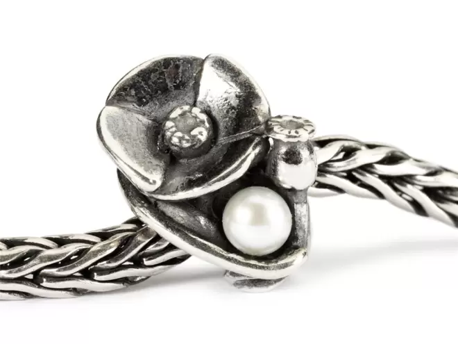 Trollbeads Papavero D'Agosto