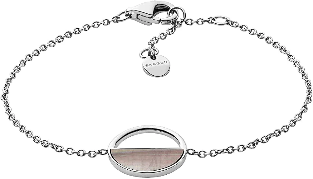 Skagen SKJ1121040 Bracciale Donna in acciaio con Madreperla Agnethe