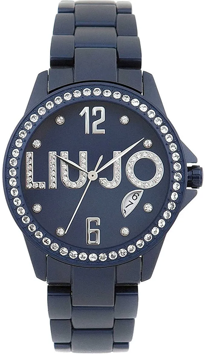 LIU JO Luxury TLJ197 Fly Orologio da Donna in Alluminio Blu Notte