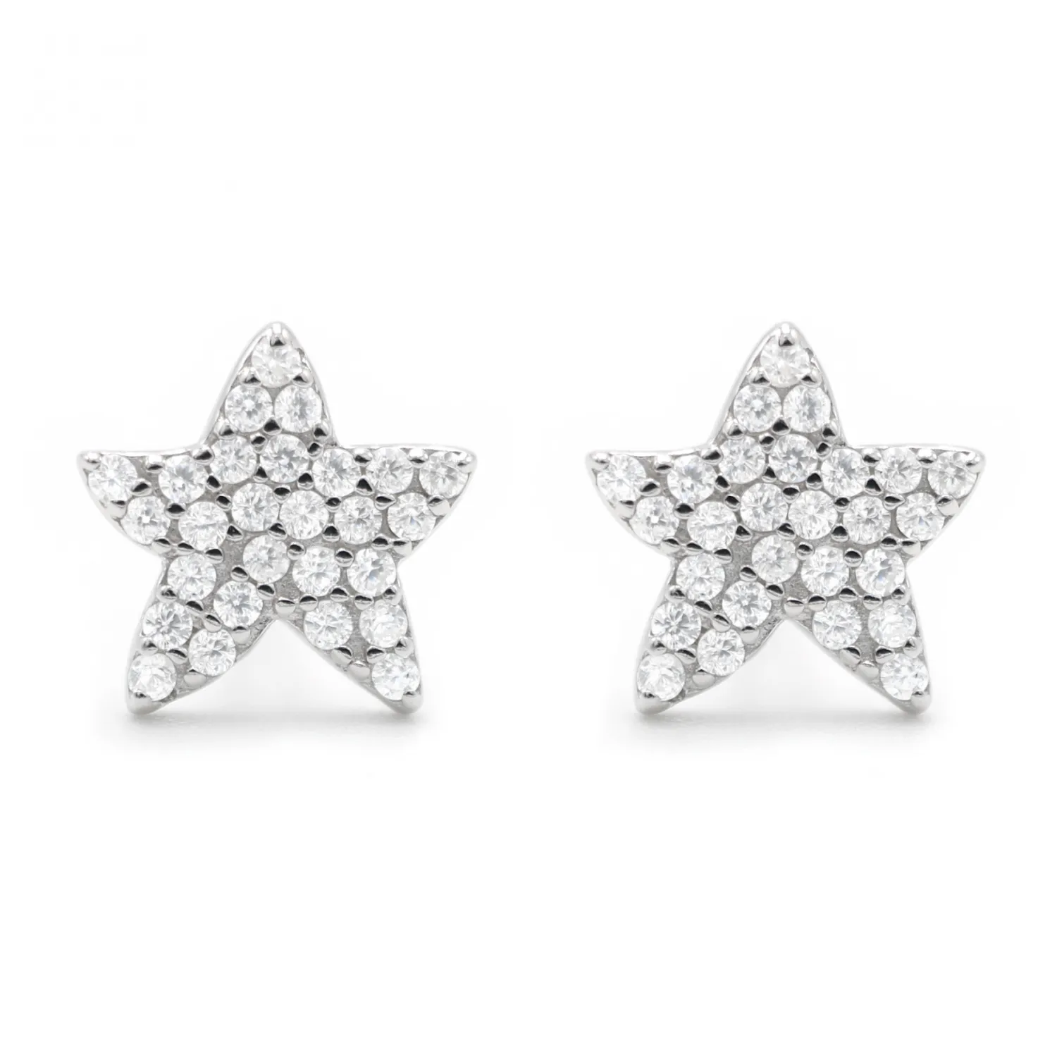Orecchini a Stella in Argento 925