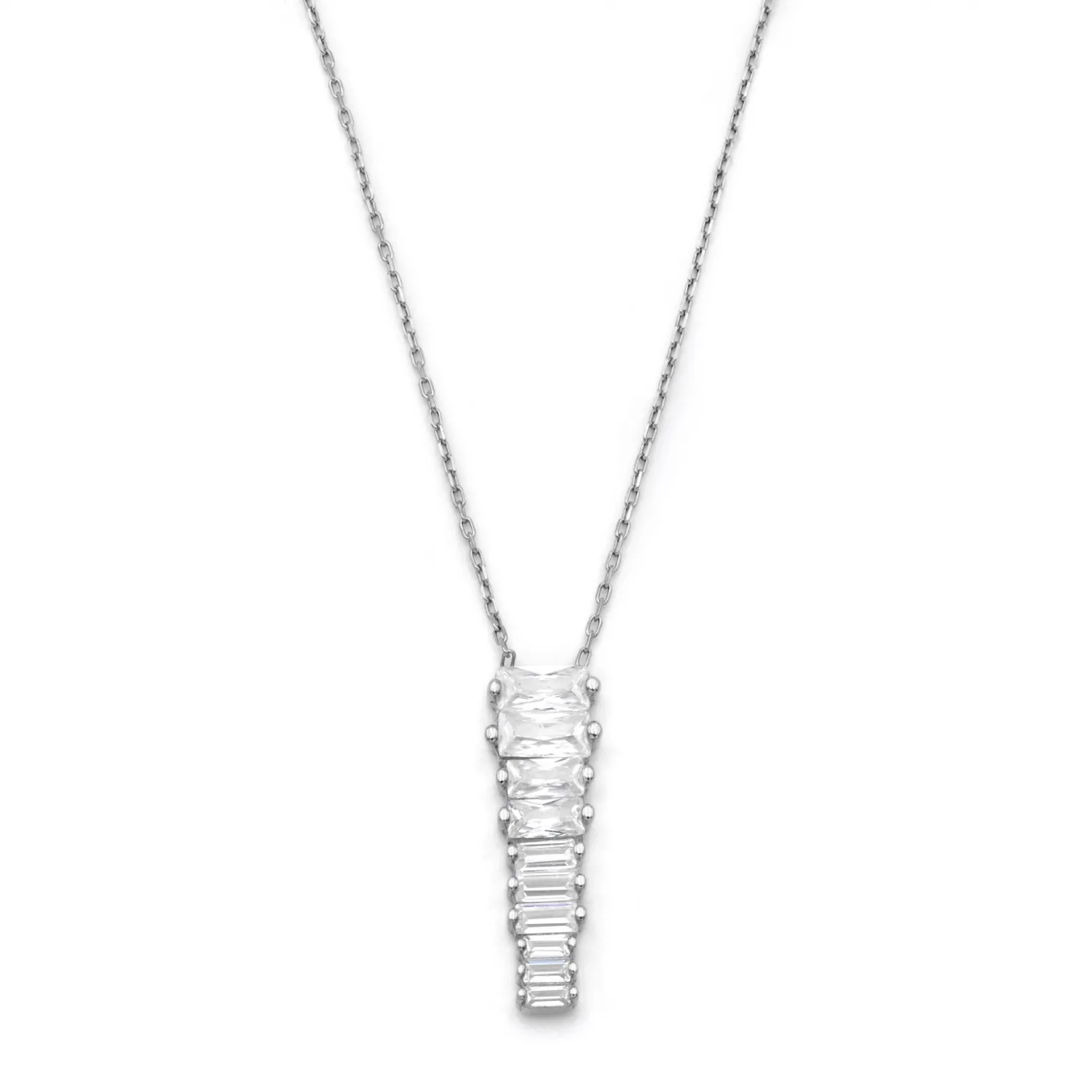 Collana in argento fashion con pietre fantasia