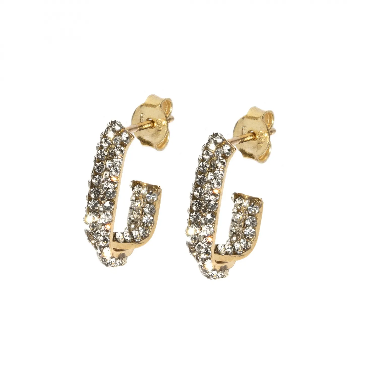 Orecchini in Oro 750 con Cristalli