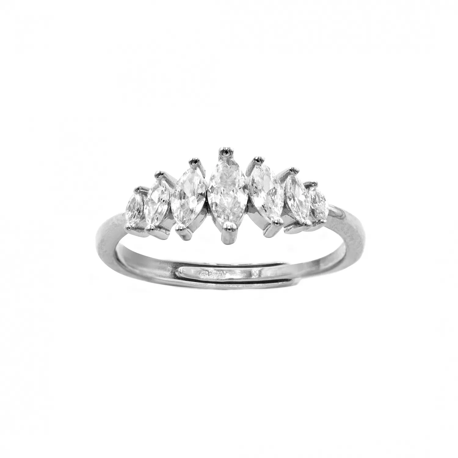 Anello in Argento 925 con Pietre Multicut