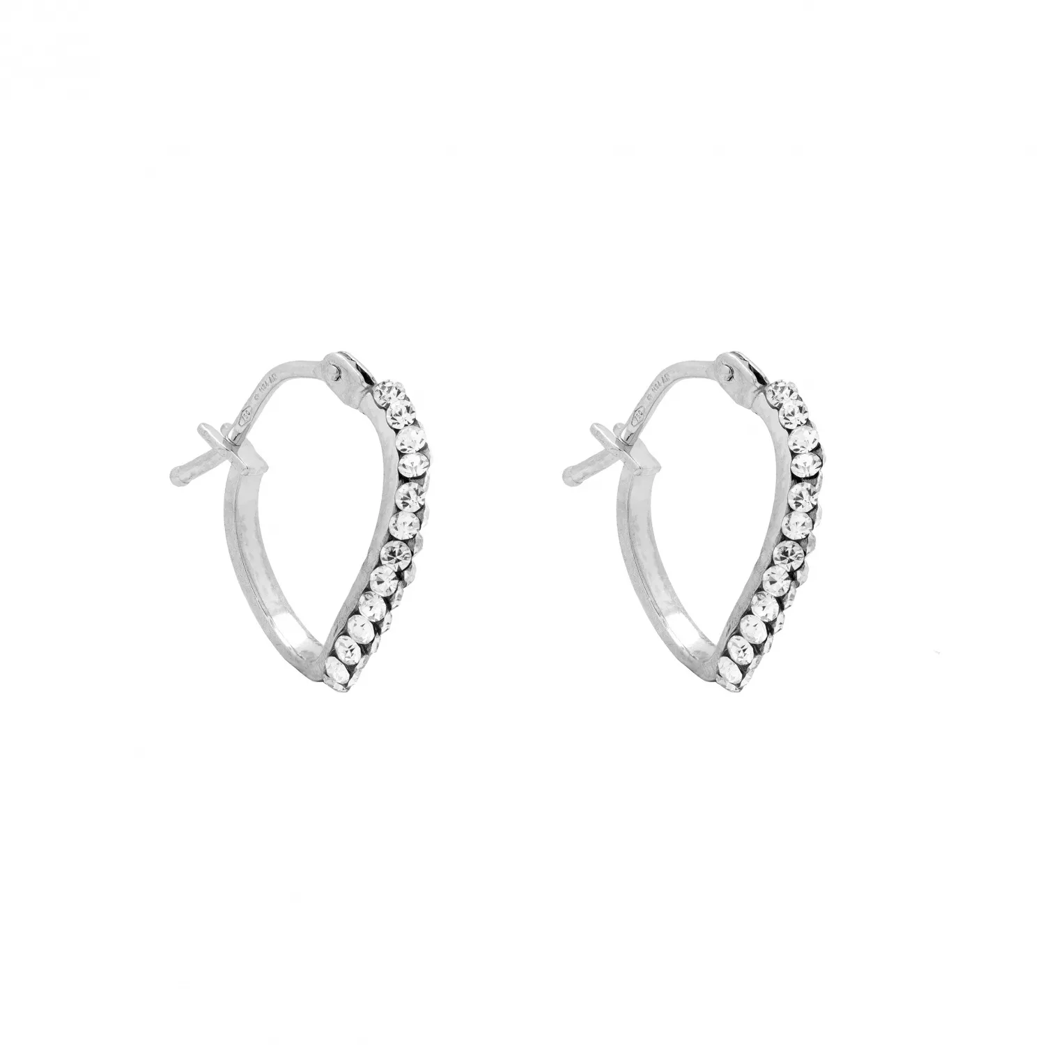 Orecchini a Cerchietto in Oro 750