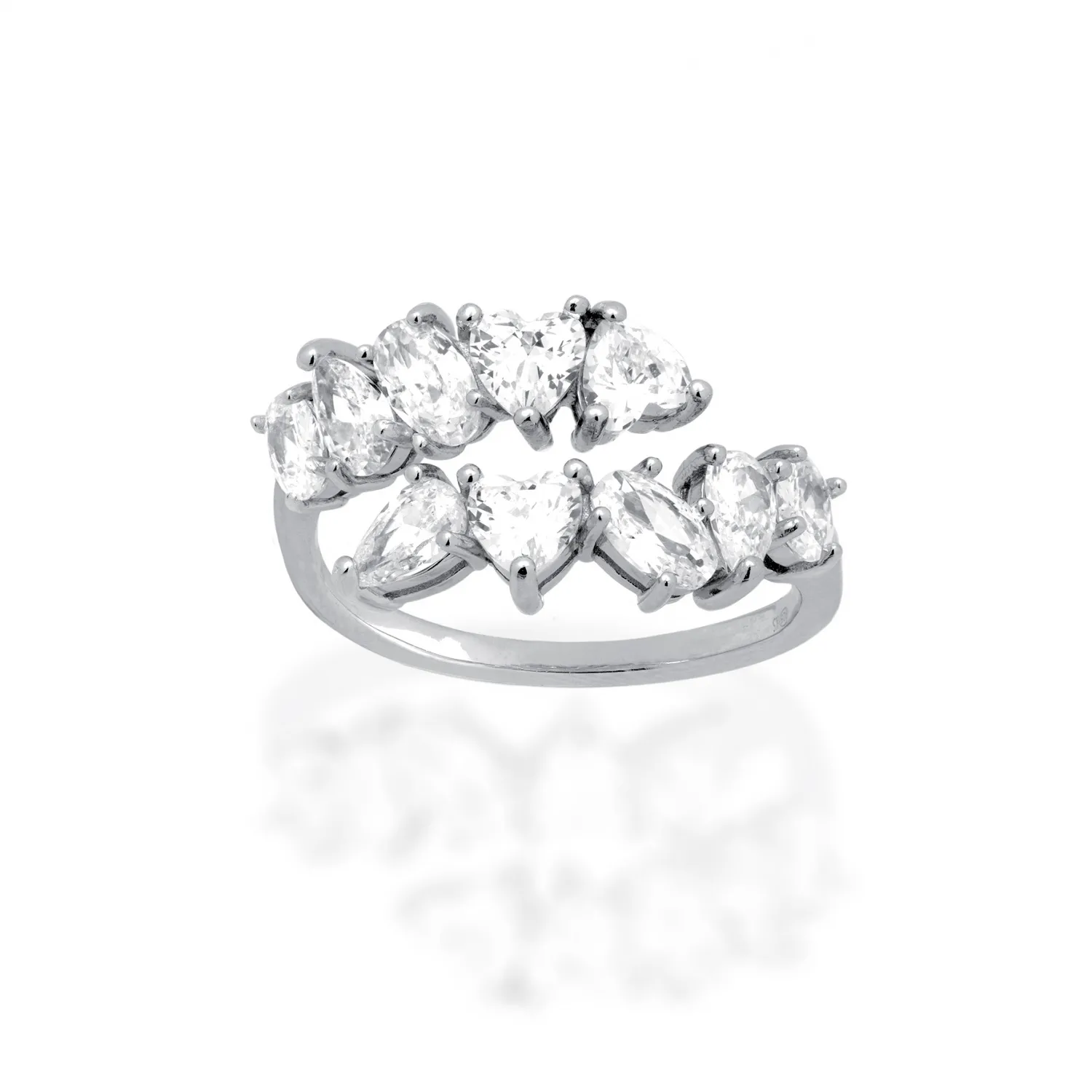 Anello Contrariè in Argento 925