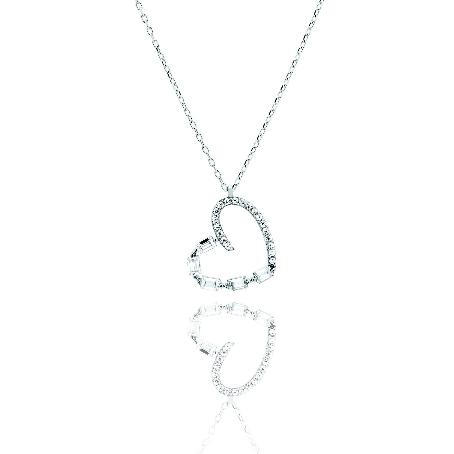 Collier in Argento 925 con Cuore