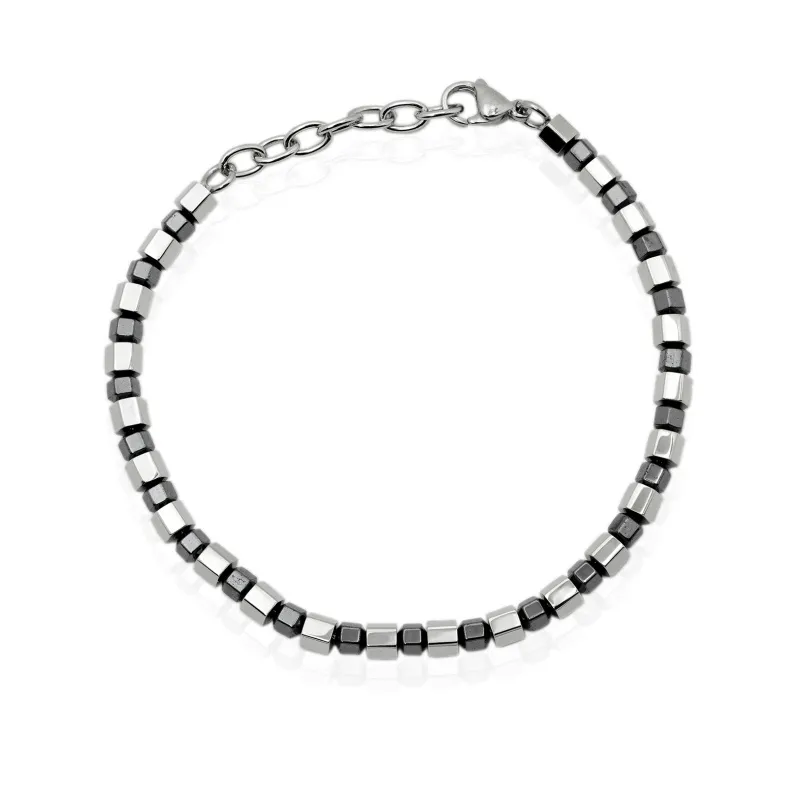 Bracciale Bicolore in Acciaio
