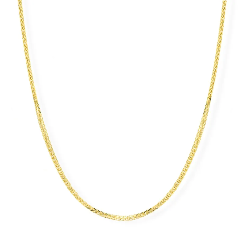 Catena in Oro 750 Massiccio Spiga