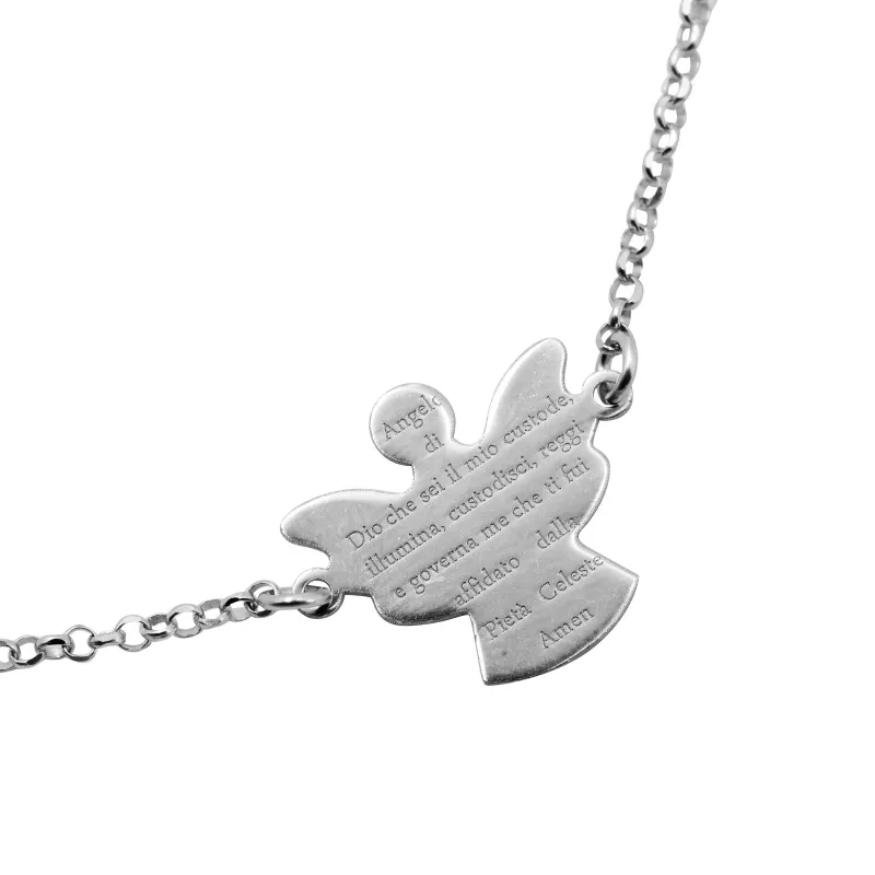 Bracciale con Angelo in Argento 925