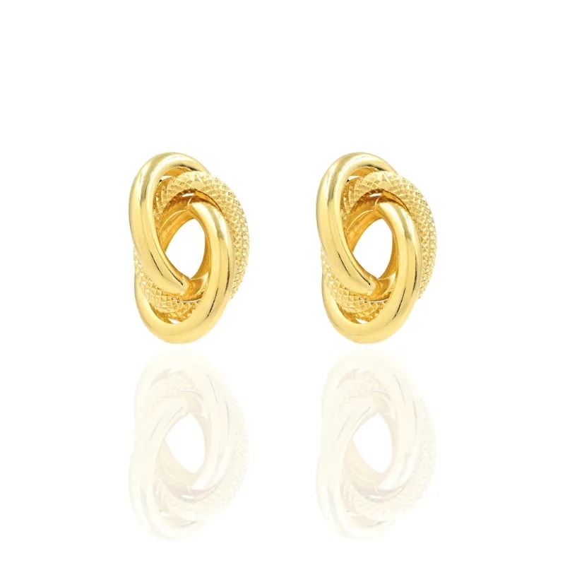 Orecchini Unoaerre Gomitolo in Oro 750