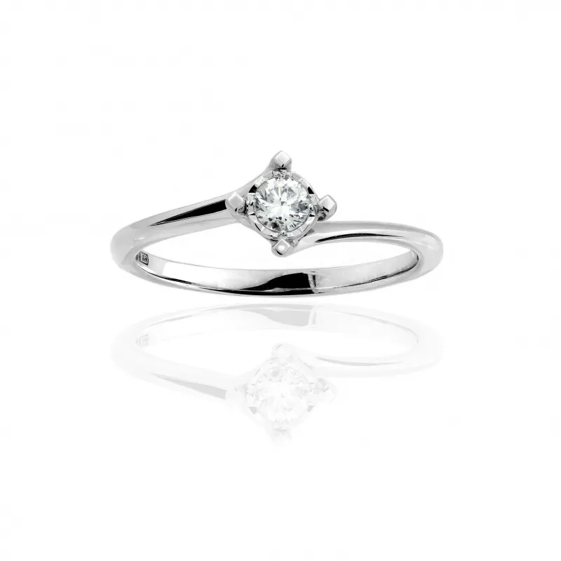 Anello Solitario Valentino ct 0,15