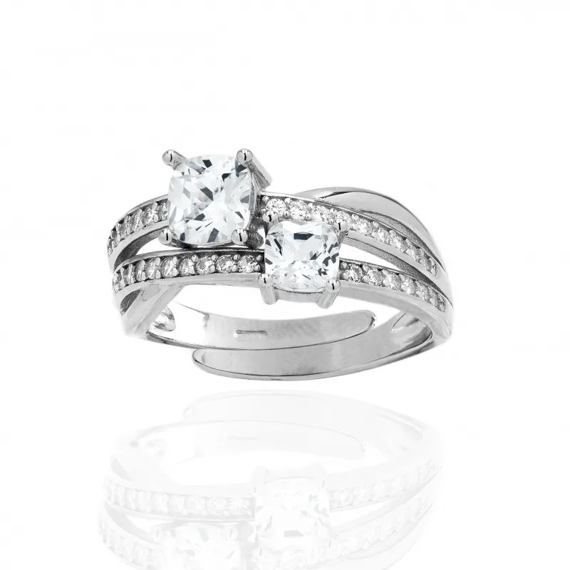 Anello in Argento 925 Tre File