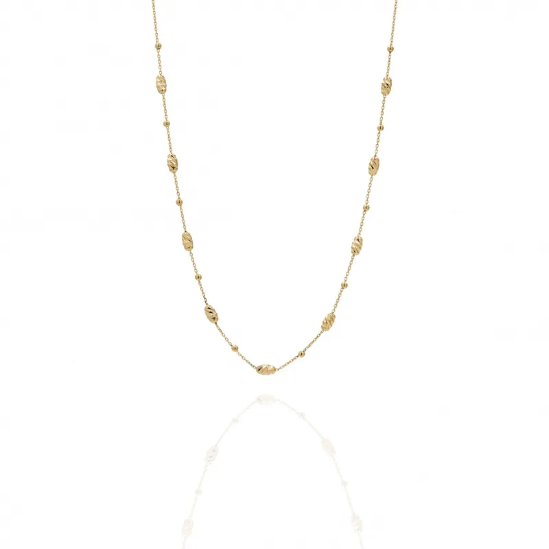 Collier in Oro 750 con Ovalini