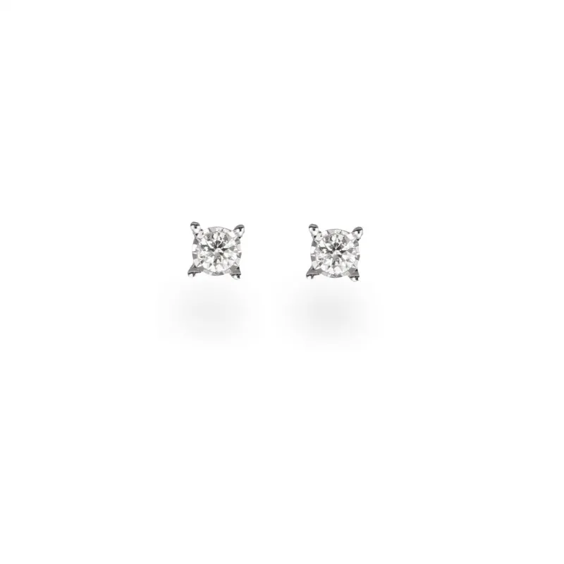 Orecchini Toodiamond Oro 375 con Diamanti ct 0.08