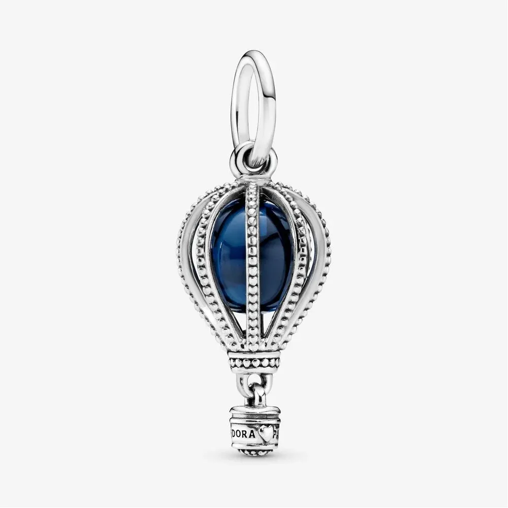 Pandora charm pendente Mongolfiera blu