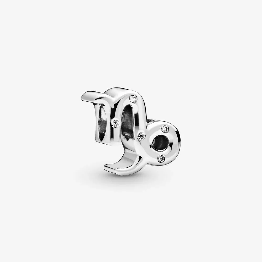 Pandora Charm dello zodiaco Capricorno scintillante
