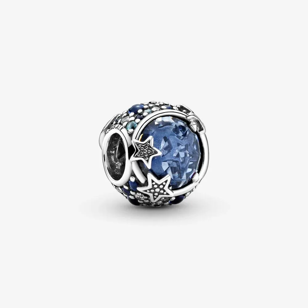 Pandora Charm Stelle scintillanti blu