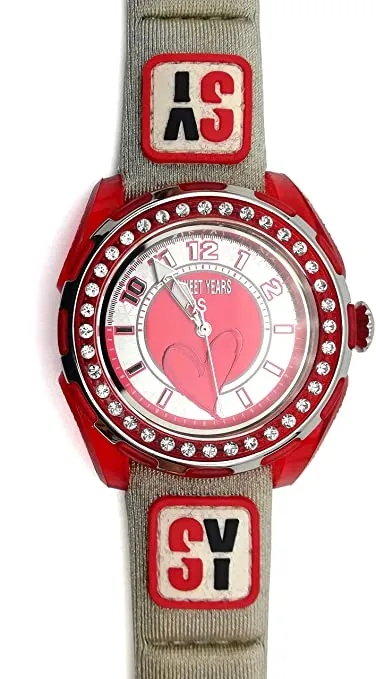 SY.6299LS/29 Orologio SWEET YEARS by Chronotech Lady Rosso e Strass