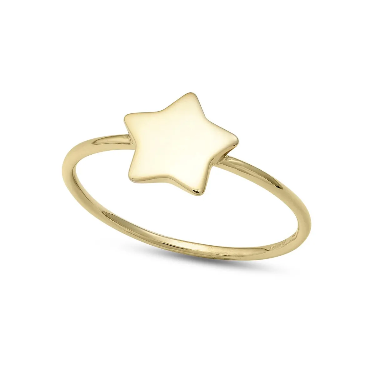 AAZ 109 Anello donna Ambrosia Gioielli a forma di Stella in Oro Giallo 18kt