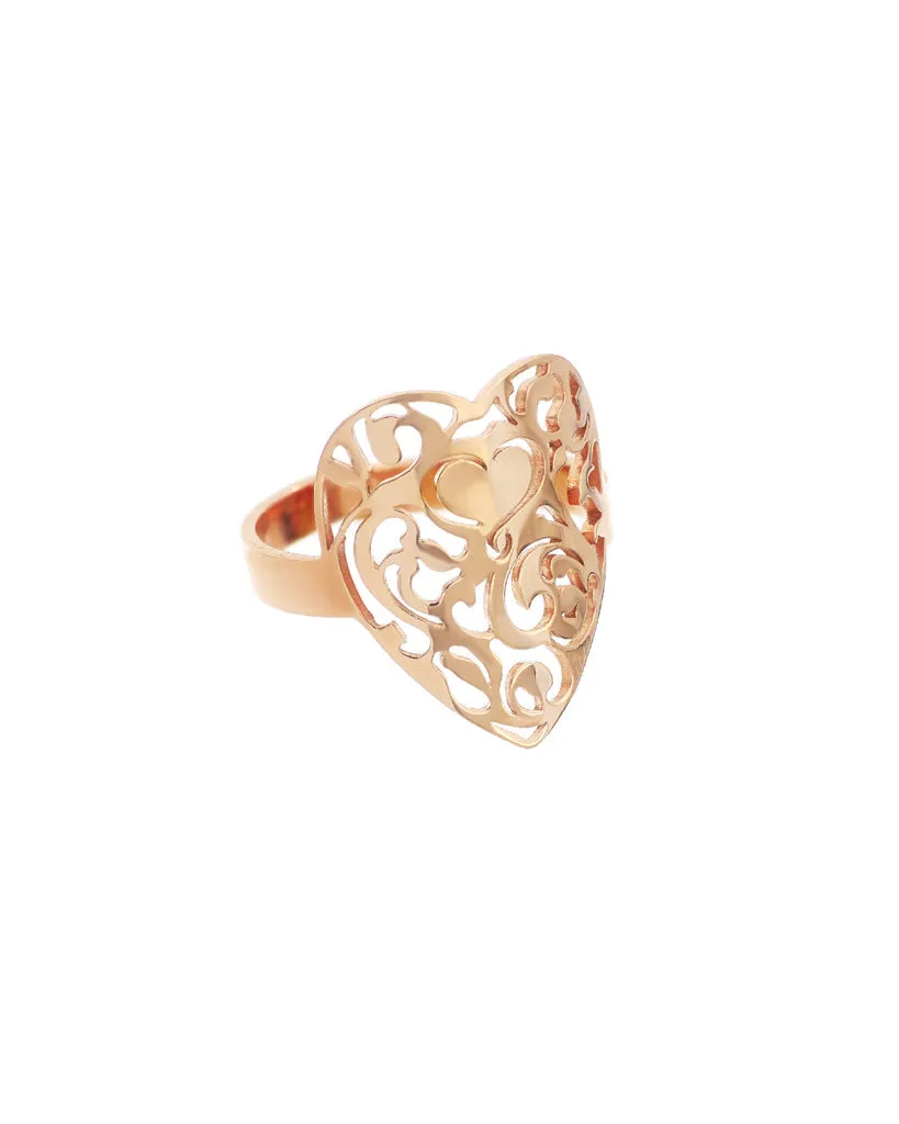 Anello "cuore vittoriano"