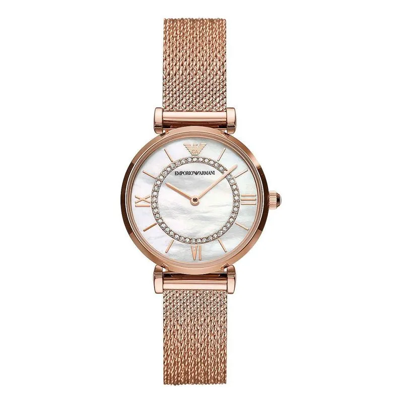 ARMANI – OROLOGIO DONNA – SOLO TEMPO EMPORIO ARMANI GIANNI T-BAR IP ORO ROSA