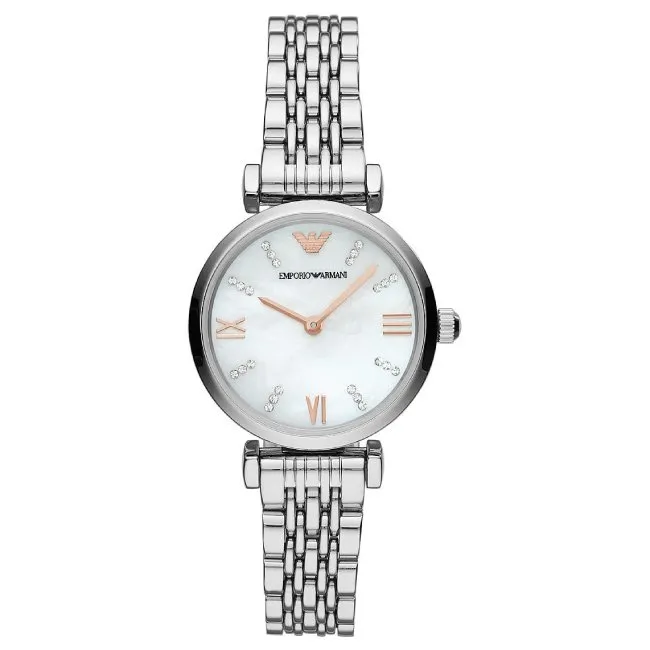 ARMANI – OROLOGIO DONNA – GIANNI T-BAR SILVER