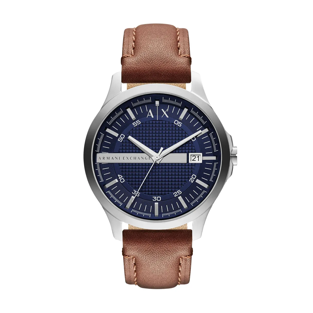 ARMANI EXCHANGE AX2133 Hampton Orologio Uomo in Pelle Marrone