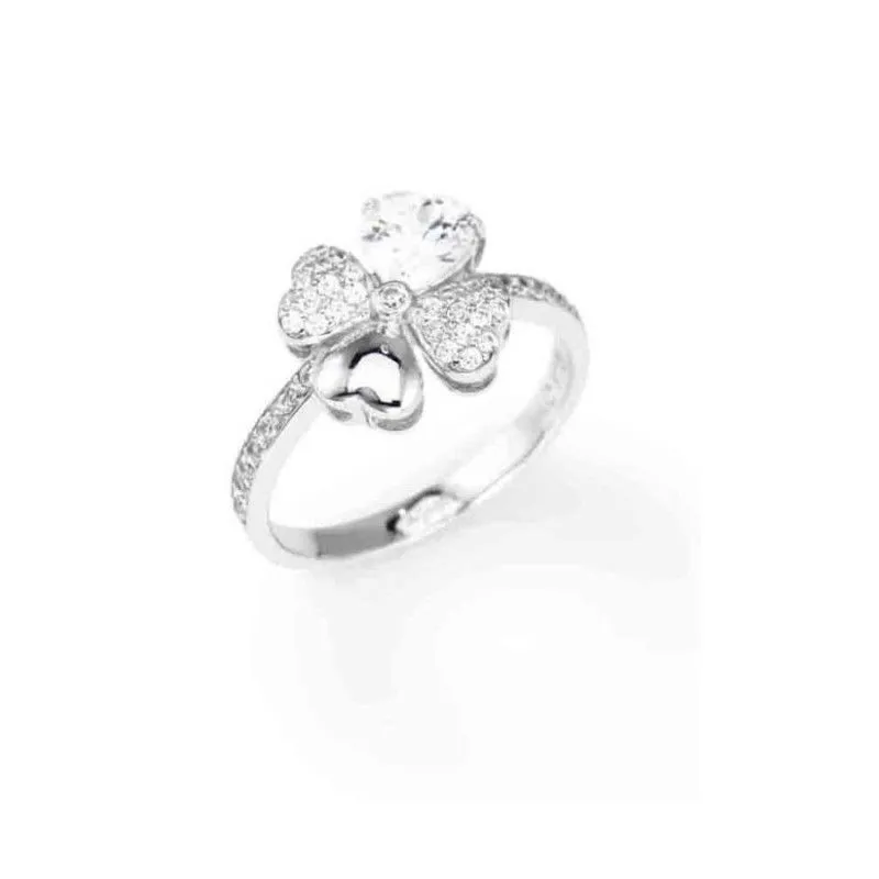 Anello Donna AMEN Quadricuore - RQUBB-12