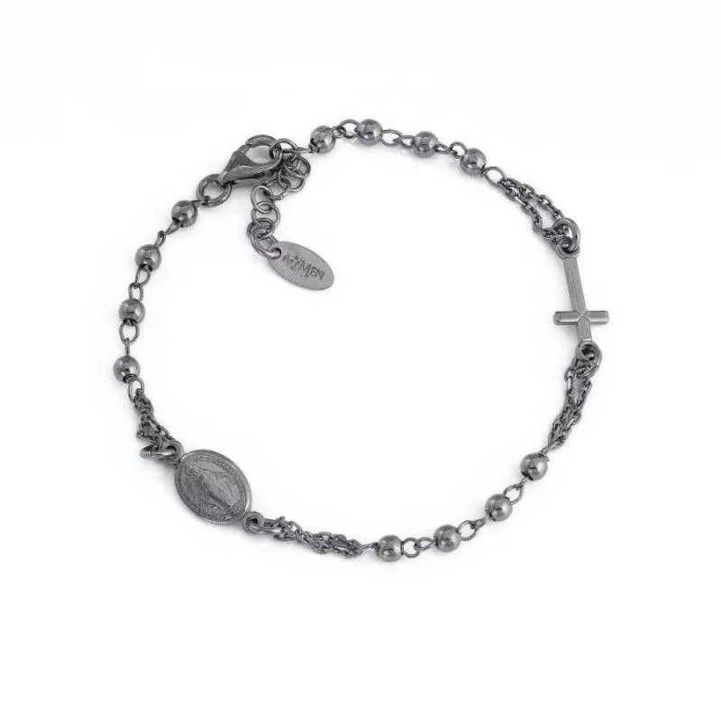 Bracciale Donna AMEN Rosari - BRON3