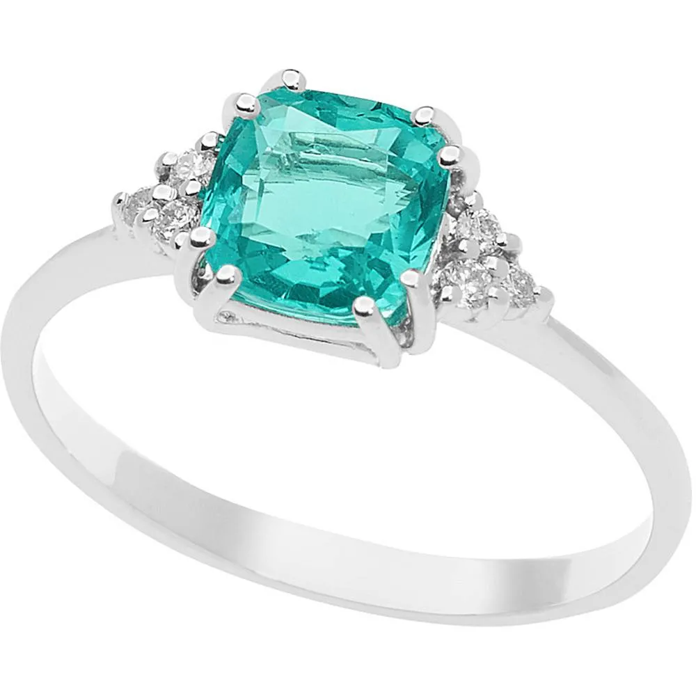 Anello Donna Comete Diamanti e Smeraldo ANB 2490