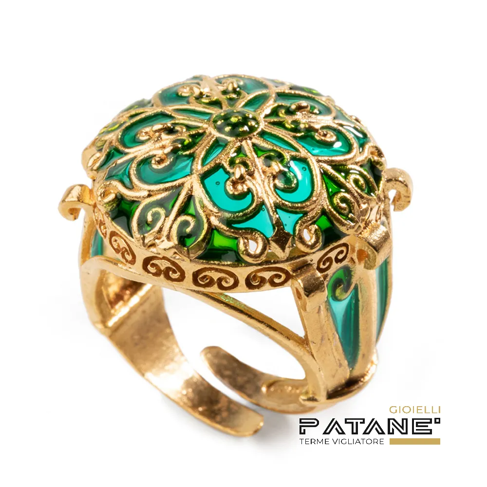 Anello Isola Bella - Balconi di Sicilia - Rosone Verde