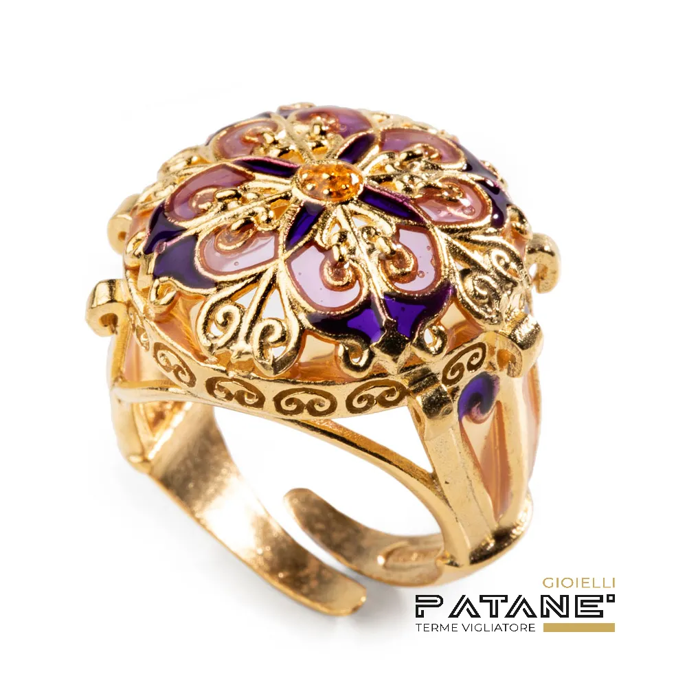 Anello Isola Bella - Balconi di Sicilia - Rosone Lilla