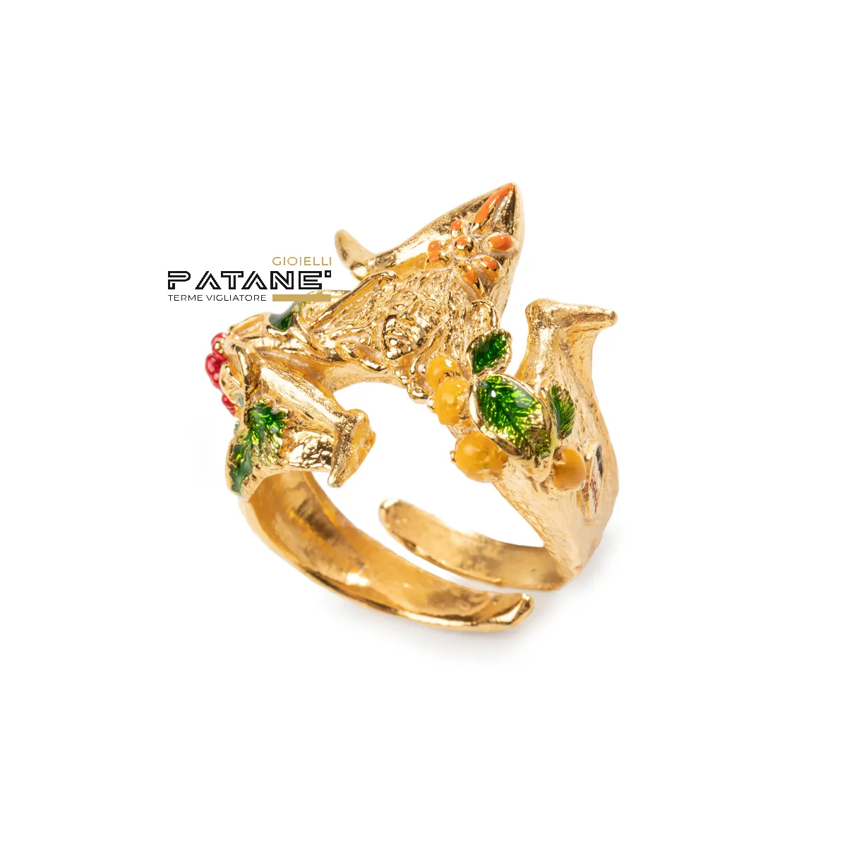 Anello Isola Bella - Loving Sicily - Trinacria