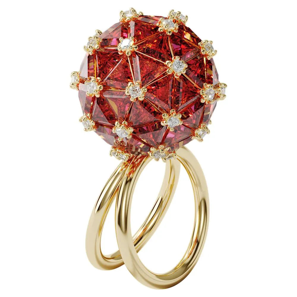 Anello Swarovski Donna Curiosa Sfera Arancione