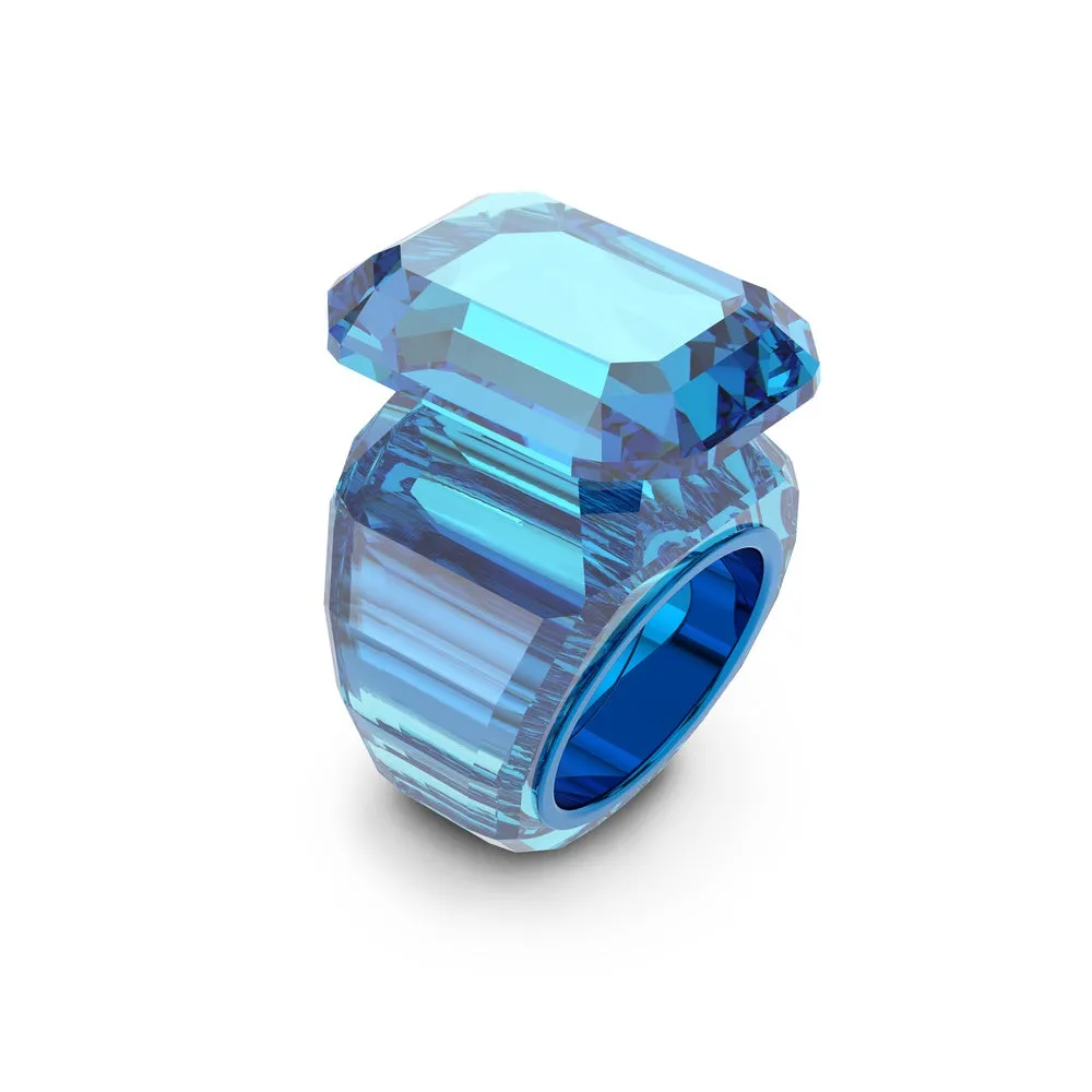 Anello Swarovski Donna Lucent Cocktail Azzurro