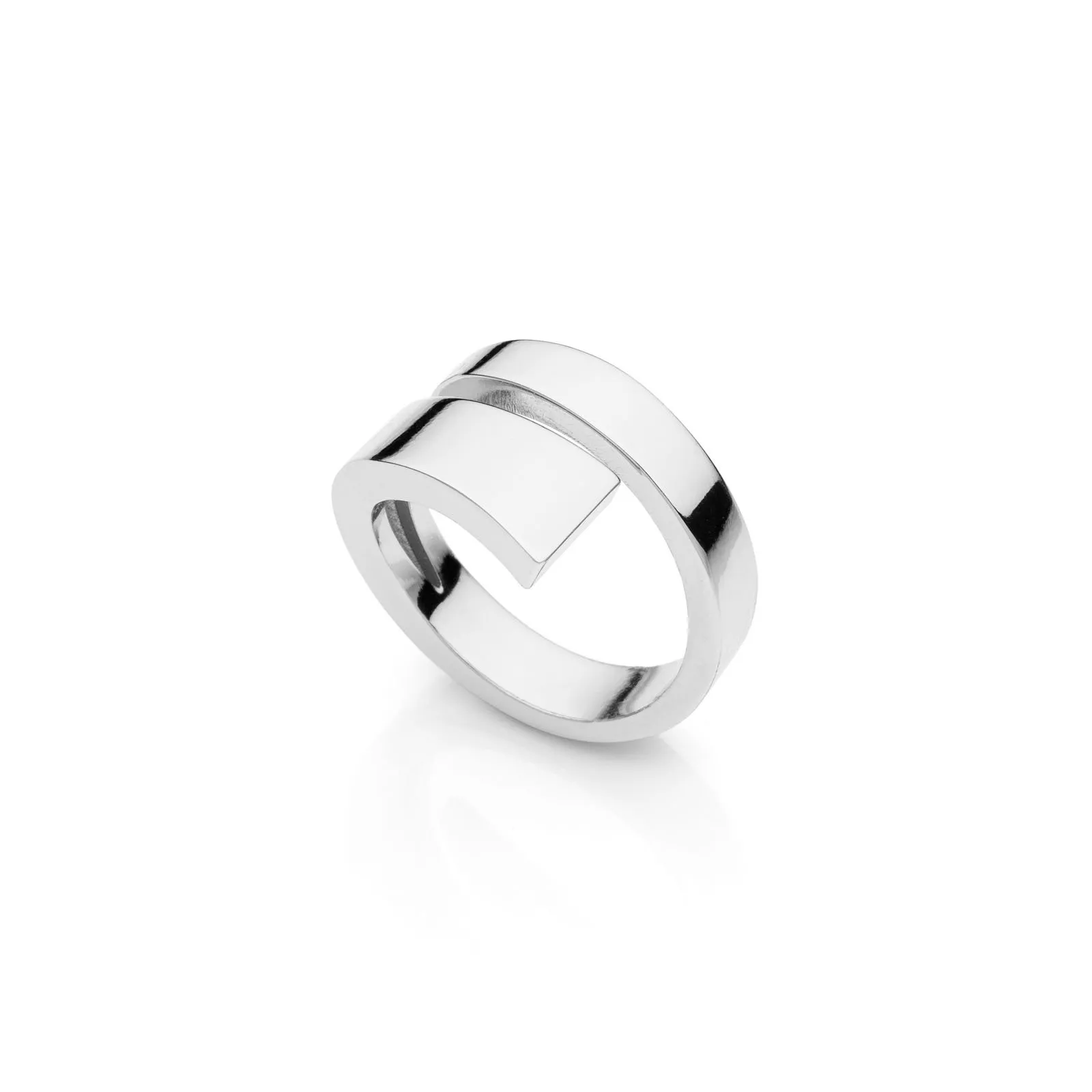 Anello donna Unoaerre contrarié argentato 2405