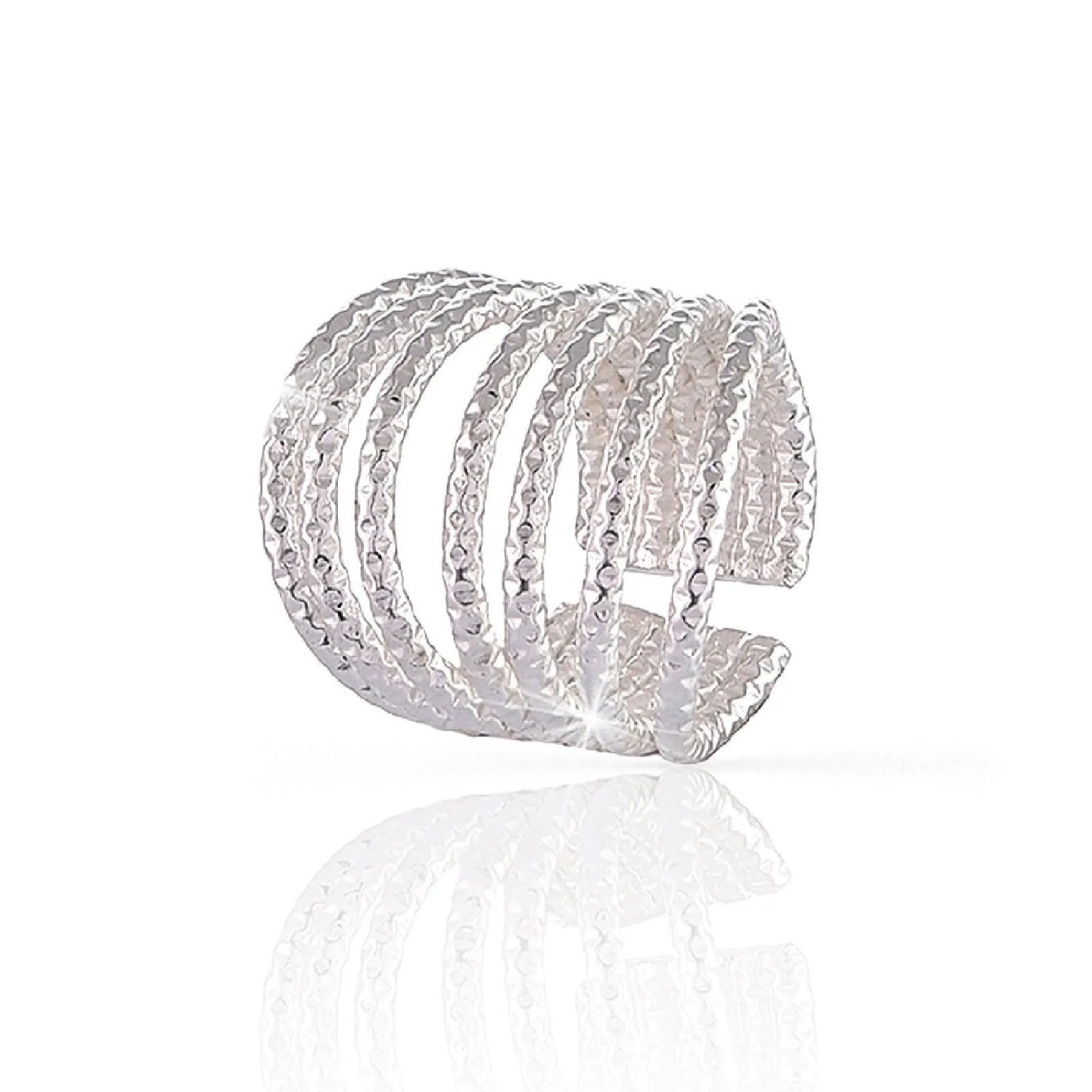 Anello in bronzo argentato Unoaerre donna 1487