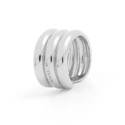 Anello in bronzo argentato Unoaerre donna 1977