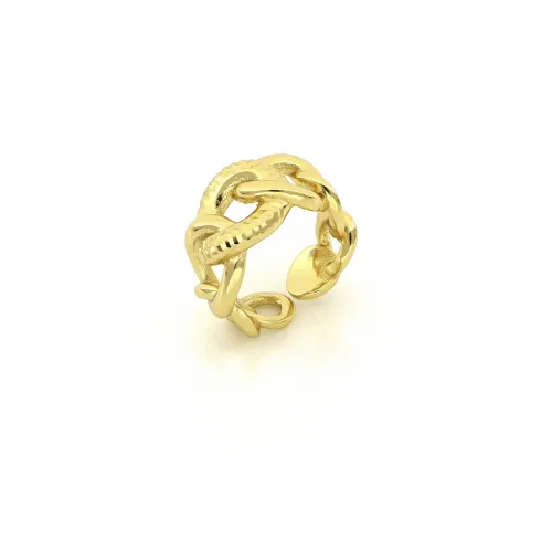 Anello in bronzo dorato Unoaerre donna 1726