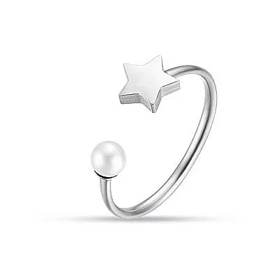 Anello stella donna gioielli Luca Barra ank329