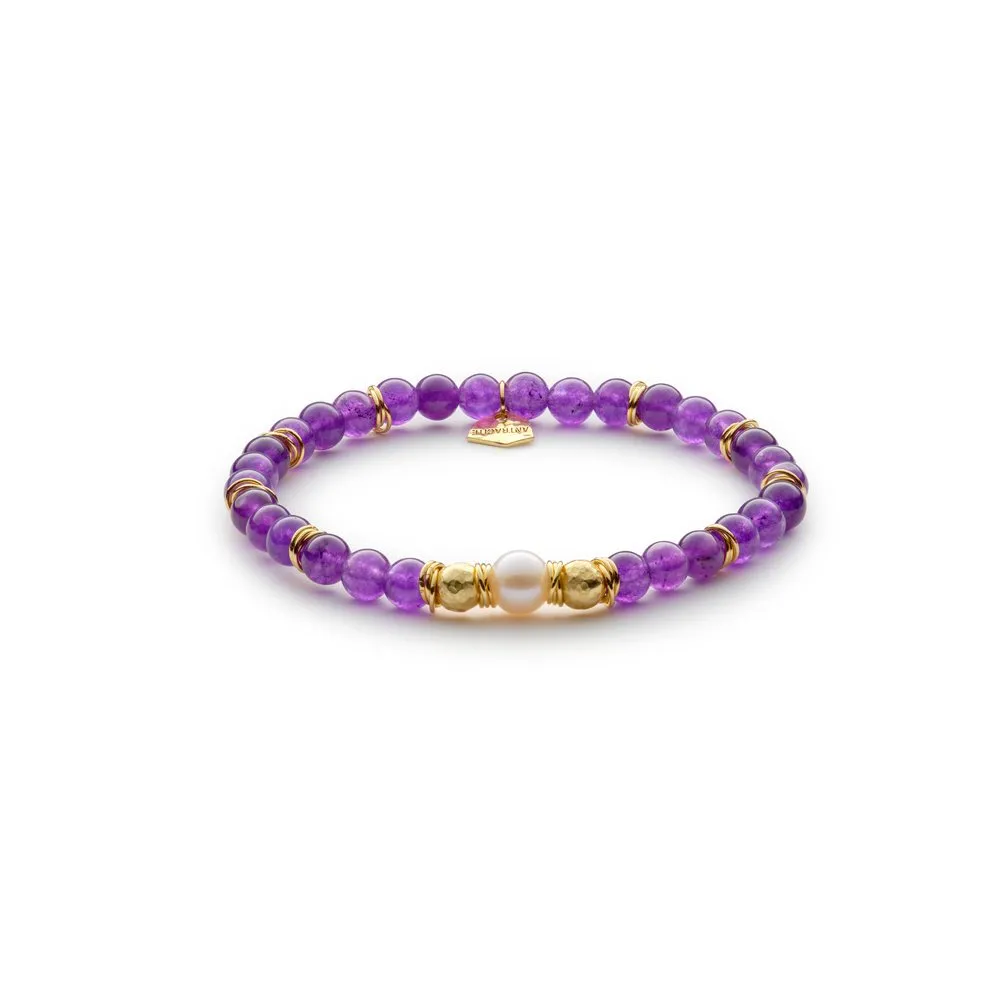 Antracite Bracciale Lady con Ametista LAVANDA