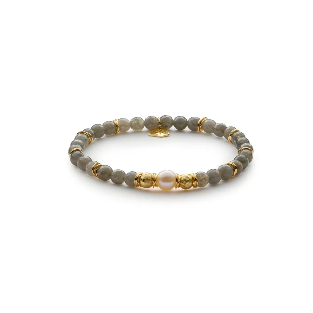 Antracite Bracciale Lady con Labradorite CALLA