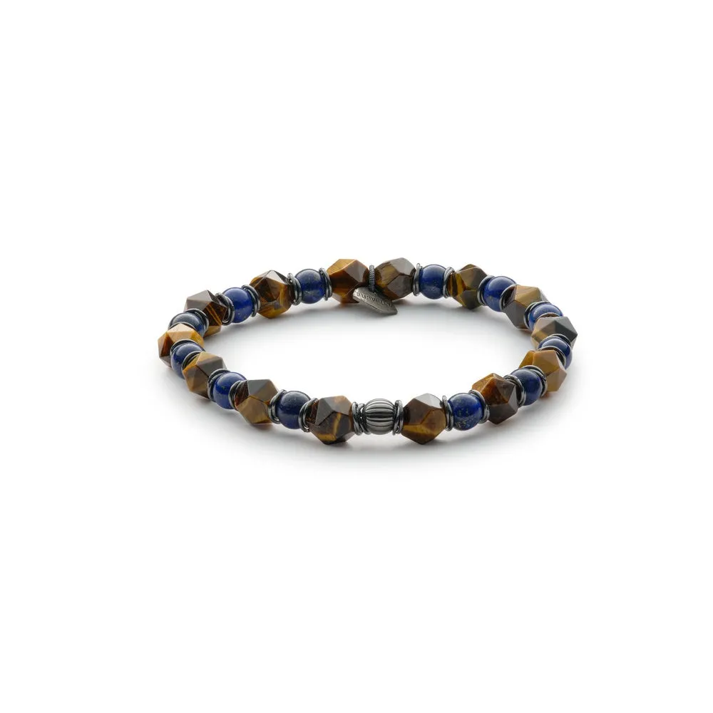 Antracite Bracciale Rock con Pietre Dure RICHARDS